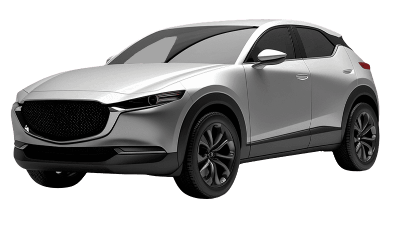 Silver sedan car